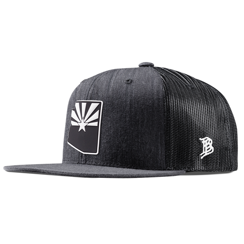 Arizona Vintage Flat Trucker  Charcoal