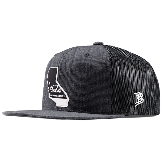 California Vintage Flat Trucker  Charcoal