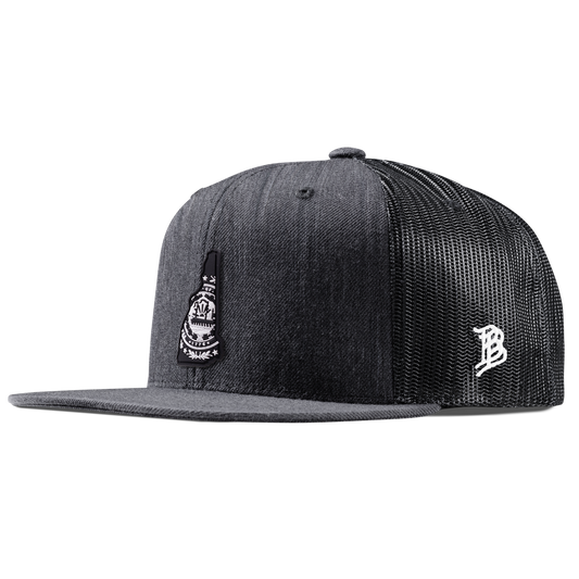 New Hampshire Vintage Flat Trucker  Charcoal