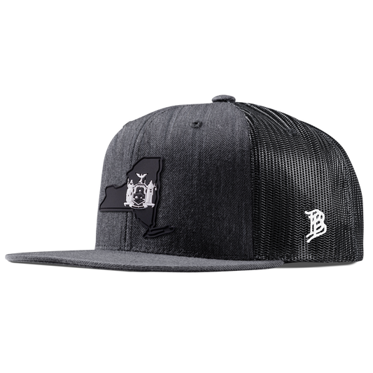New York Vintage Flat Trucker  Charcoal
