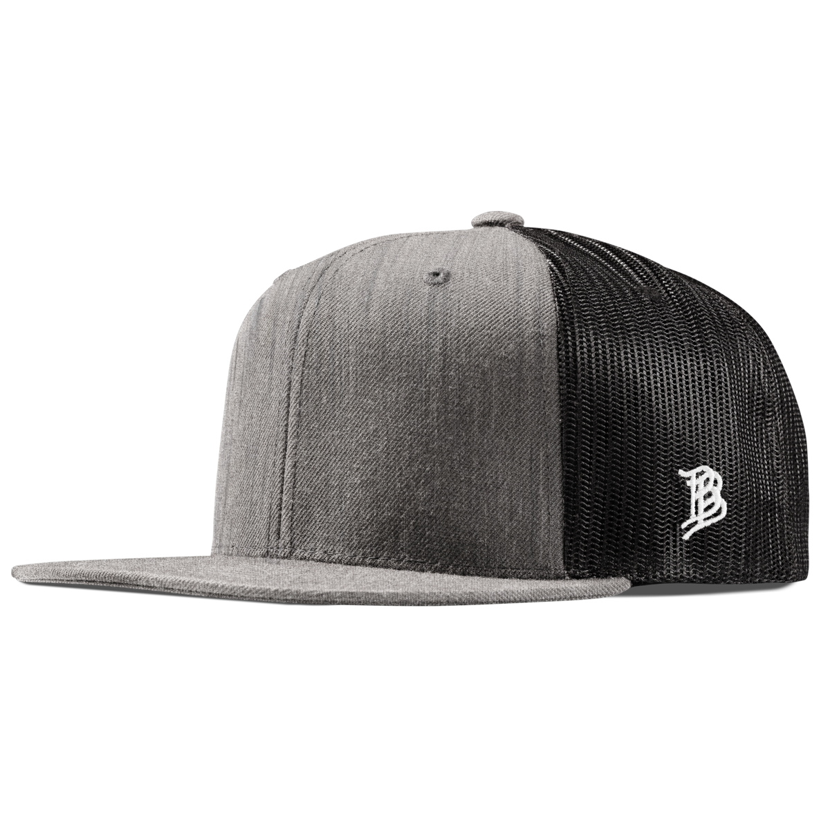 Bare Flat Trucker Heather Gray