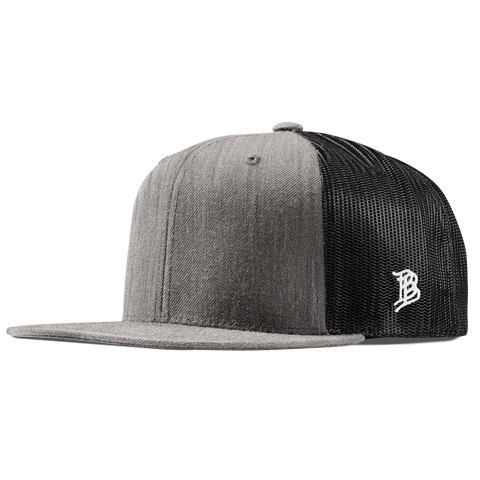 Bare Flat Trucker Heather Gray