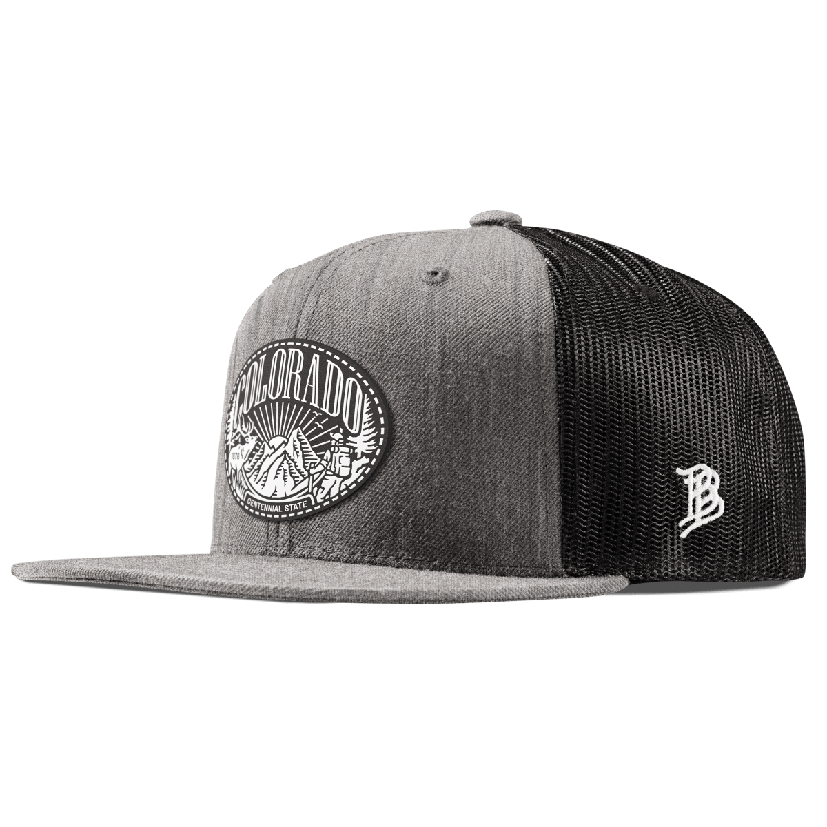 Colorado Traveler Flat Trucker Heather Gray