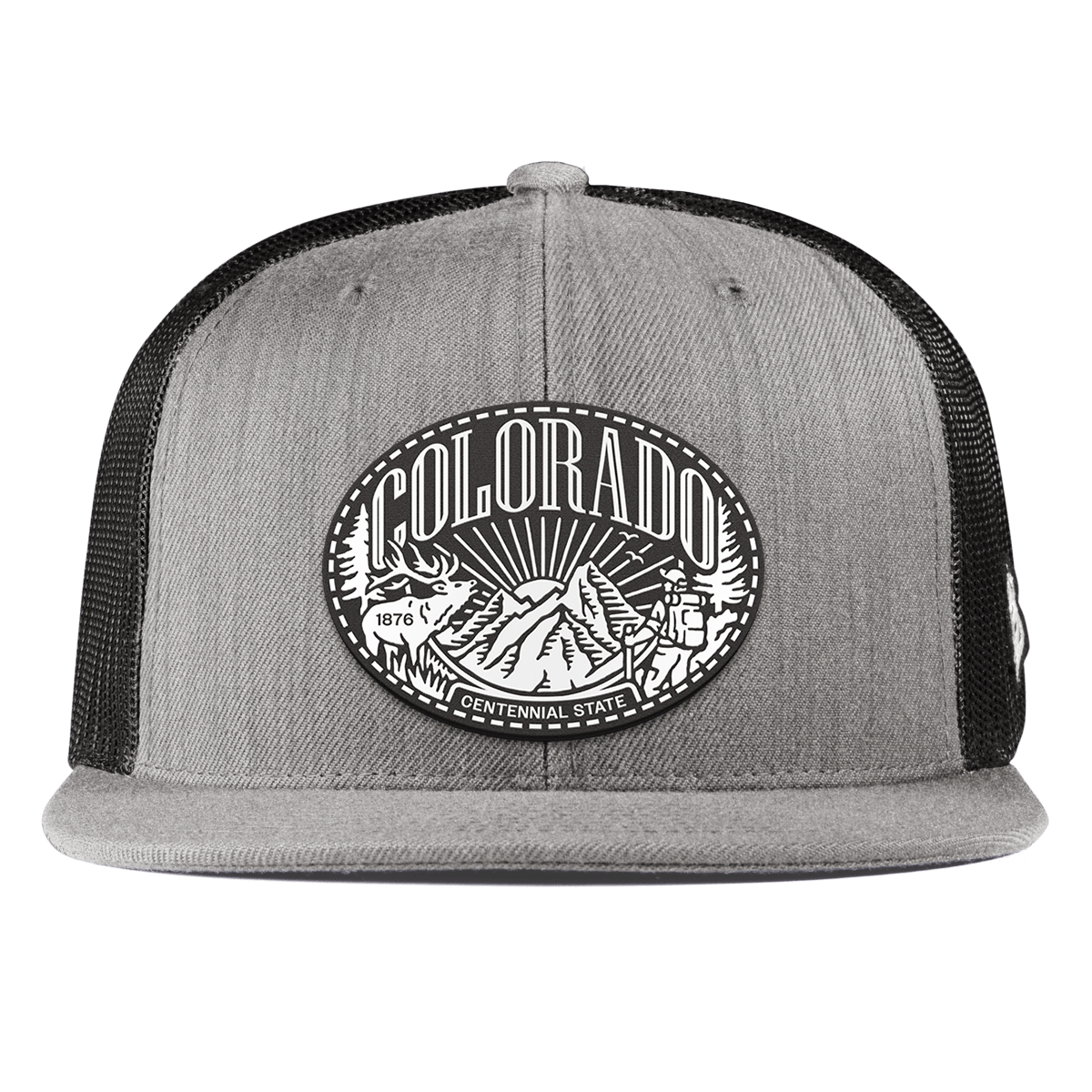 Colorado Traveler Flat Trucker Heather Gray