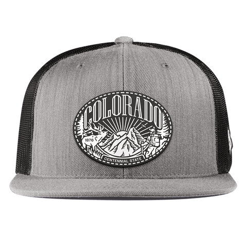 Colorado Traveler Flat Trucker Heather Gray
