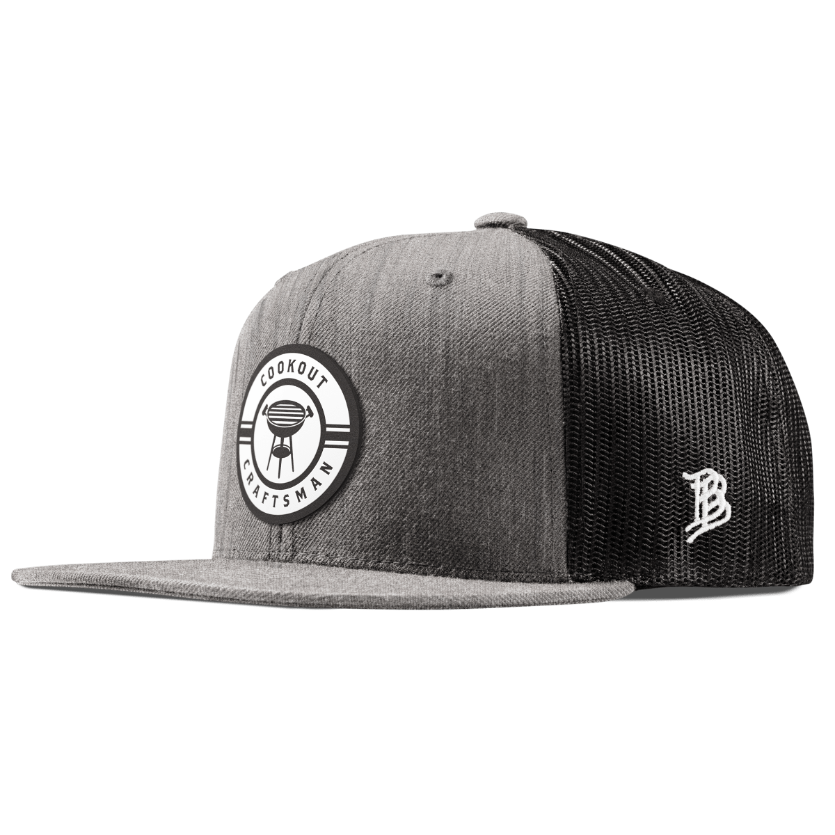 Cookout Craftsman Flat Trucker Heather Gray