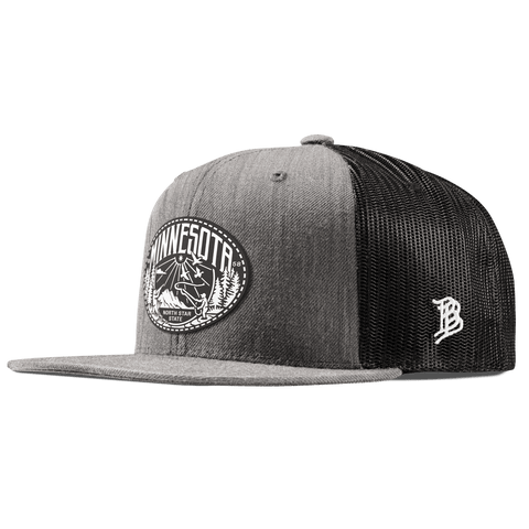 Minnesota Traveler Flat Trucker Heather Gray