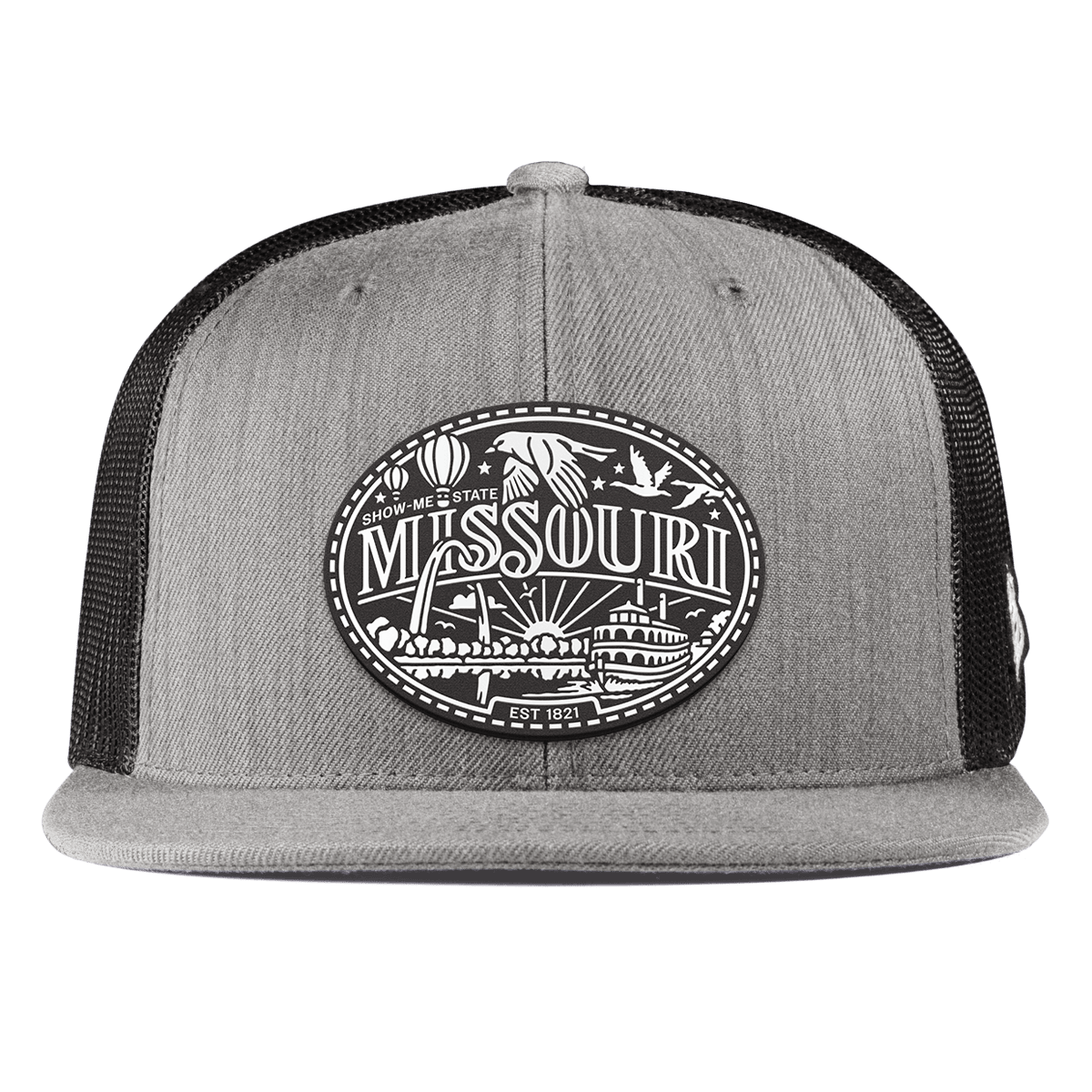 Missouri Traveler Flat Trucker Heather Gray
