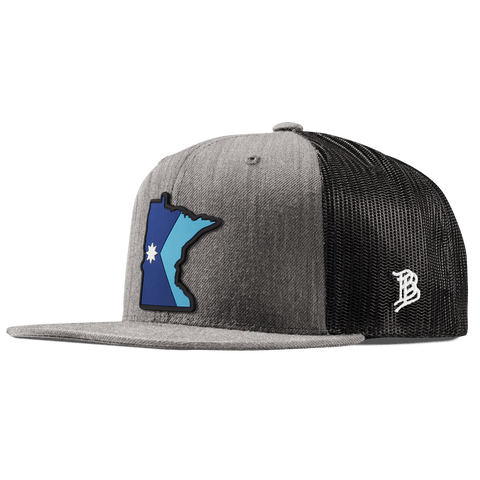 Minnesota 32 PVC Flat Trucker Heather Gray   