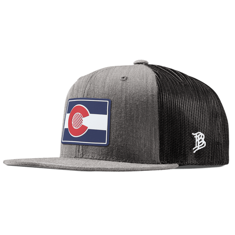 Colorado Patriot Series Flat Trucker Heather Gray 