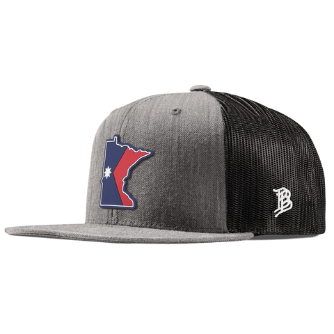 Minnesota Patriot Series Flat Trucker Heather Gray 