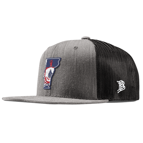 Vermont Patriot Series Flat Trucker Heather Gray