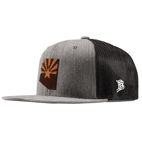 Arizona 48 Flat Trucker Heather Gray