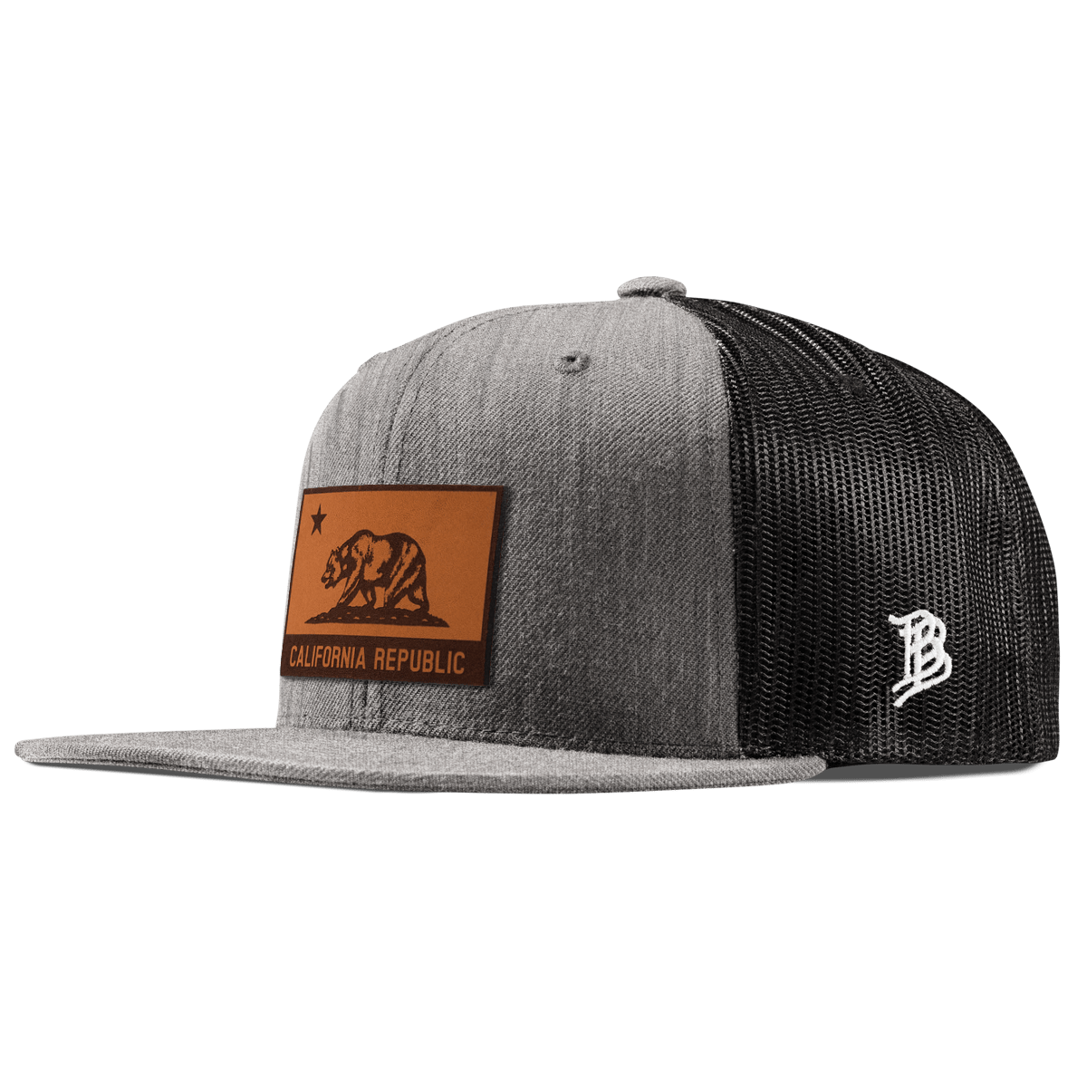 California 31 Flat Trucker Heather Gray