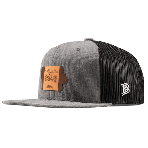 Iowa 29 Flat Trucker Heather Gray