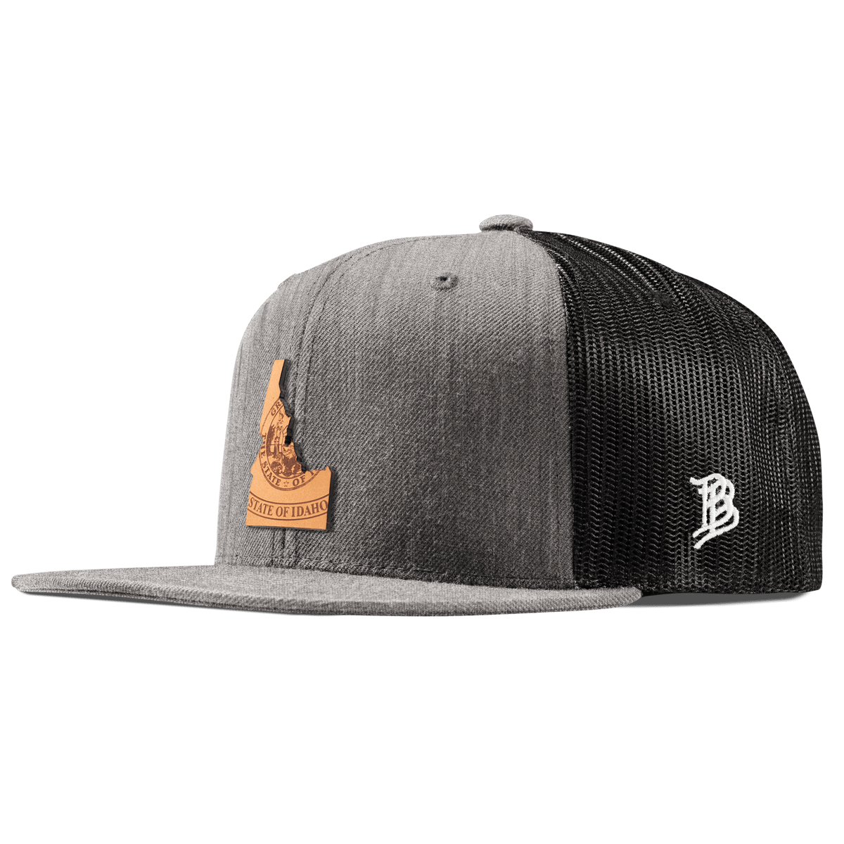Idaho 43 Flat Trucker Heather Gray
