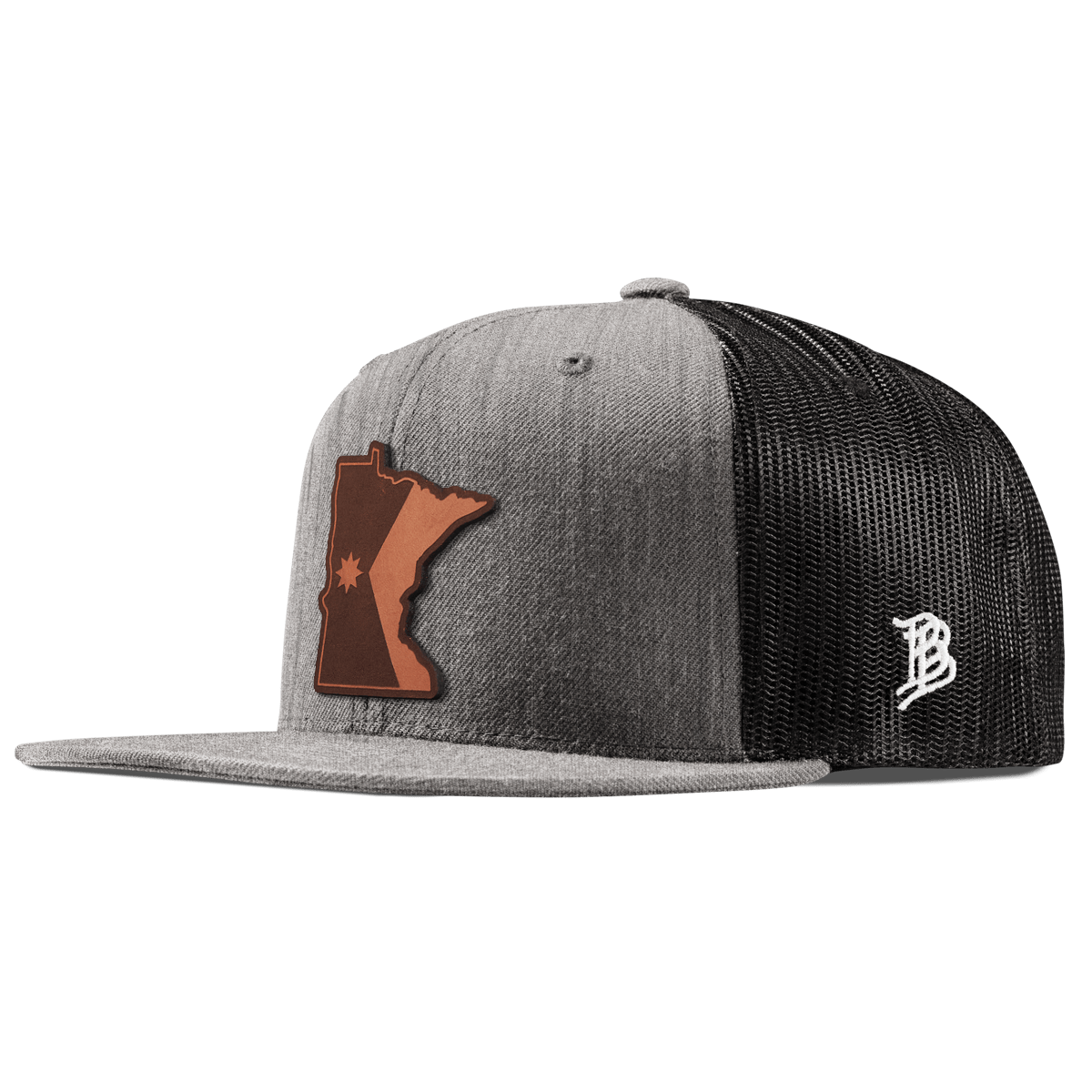 Minnesota 32 Flat Trucker Heather Gray