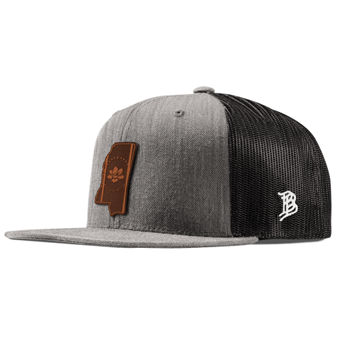 Mississippi 20 Flat Trucker Heather Gray