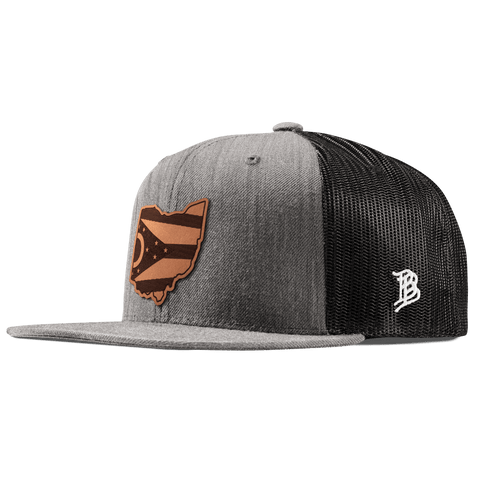 Ohio 17 Flat Trucker Heather Gray