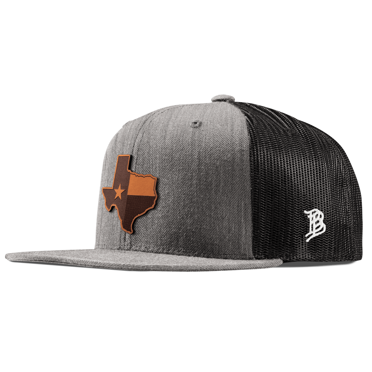 Texas 28 Flat Trucker Heather Gray