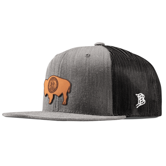 Wyoming 44 Flat Trucker Heather Gray
