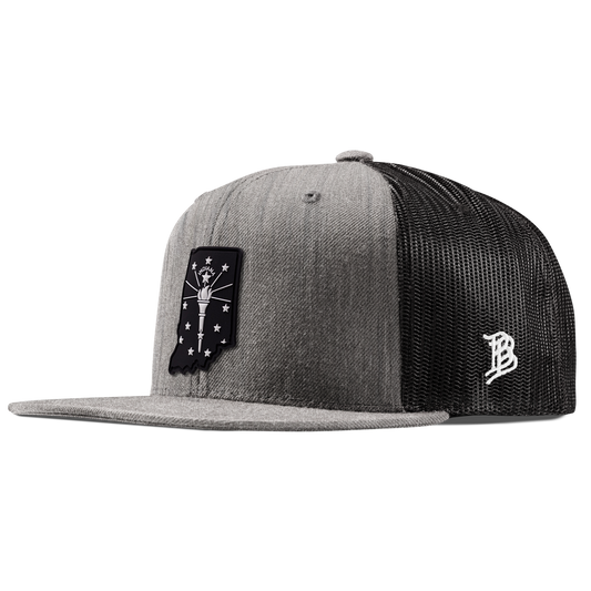 Indiana Vintage Flat Trucker  Heather Gray