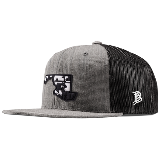 Maryland Vintage Flat Trucker  Heather Gray