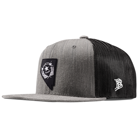 Nevada Vintage Flat Trucker  Heather Gray