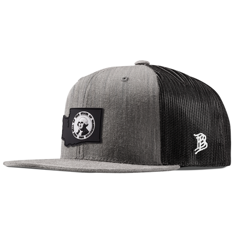 Washington Vintage Flat Trucker  Heather Gray