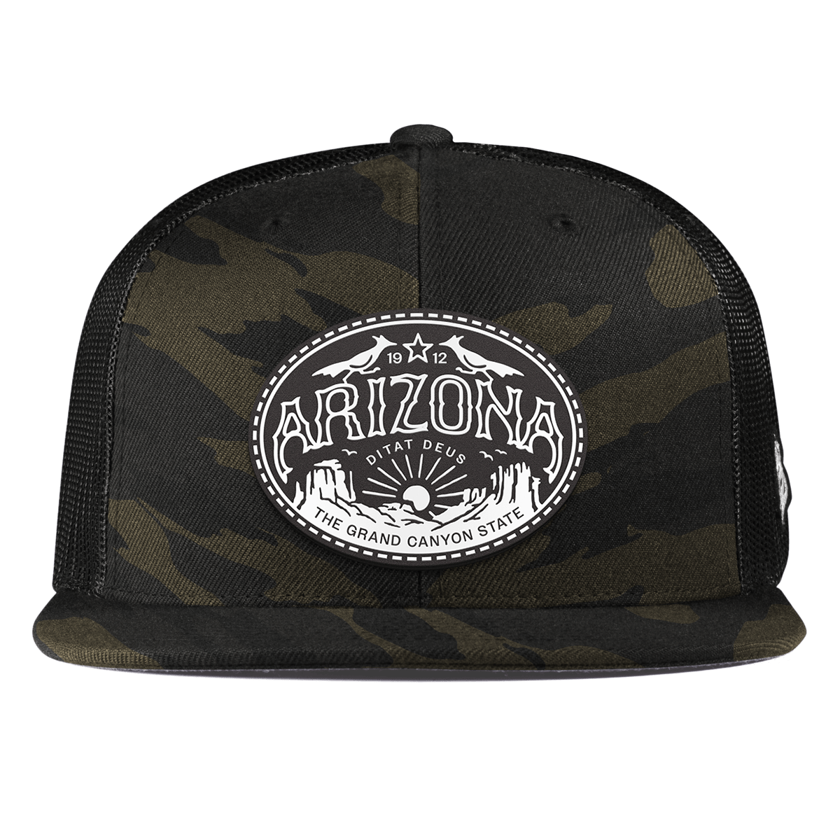 Arizona Traveler Flat Trucker Midnight Camo