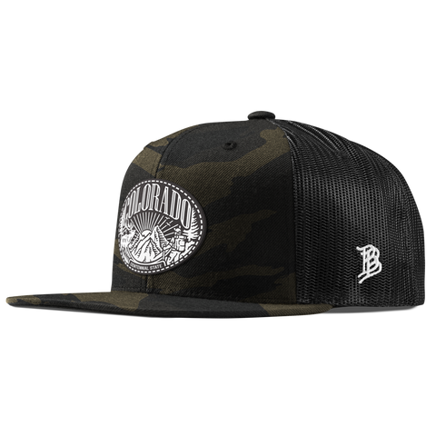 Colorado Traveler Flat Trucker Midnight Camo