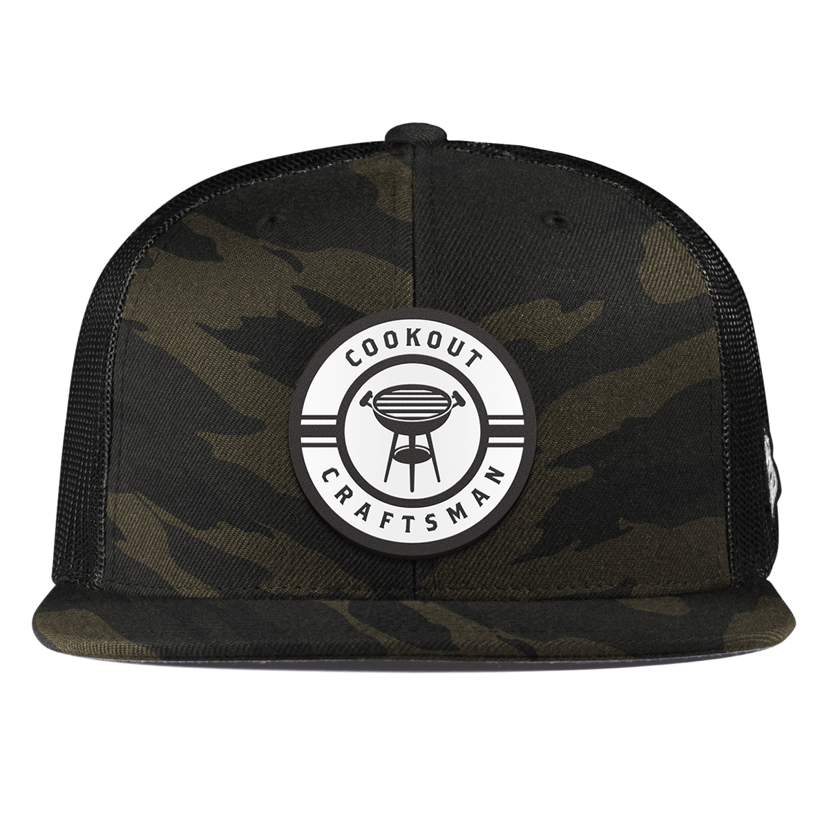 Cookout Craftsman Flat Trucker Midnight Camo