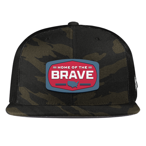 Home of the Brave Flat Trucker