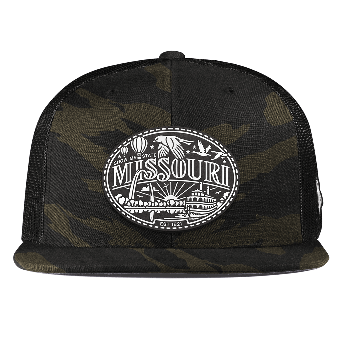 Missouri Traveler Flat Trucker Midnight Camo
