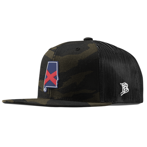 Alabama Patriot Series Flat Trucker Midnight Camo