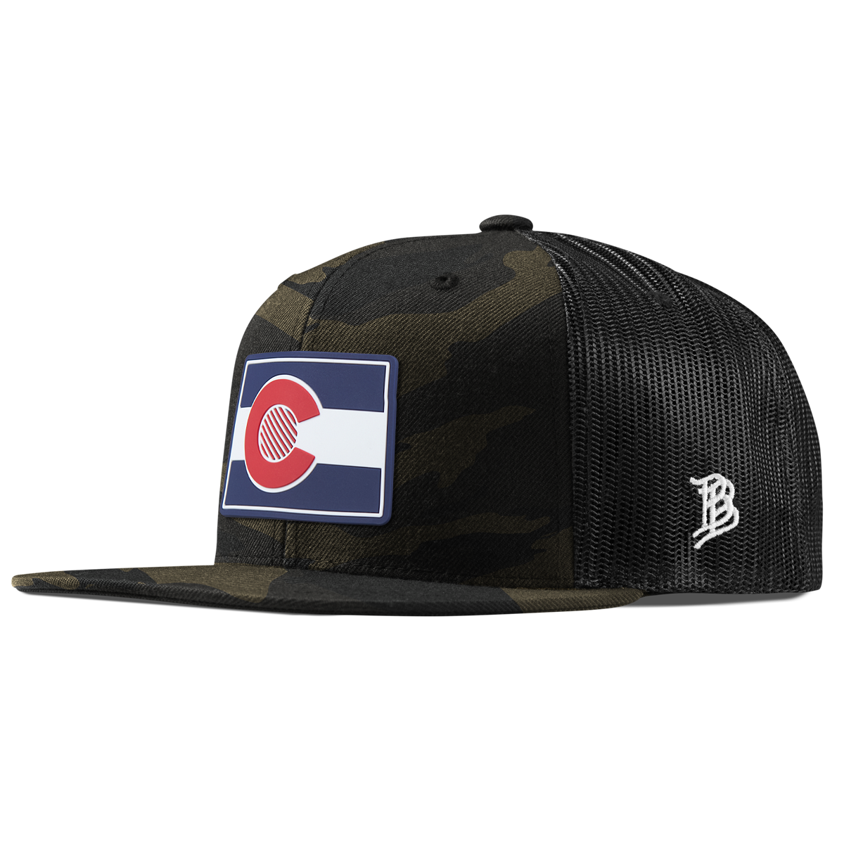 Colorado Patriot Series Flat Trucker Midnight Camo