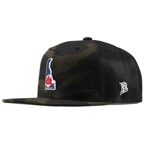 Delaware Patriot Series Flat Trucker Midnight Camo