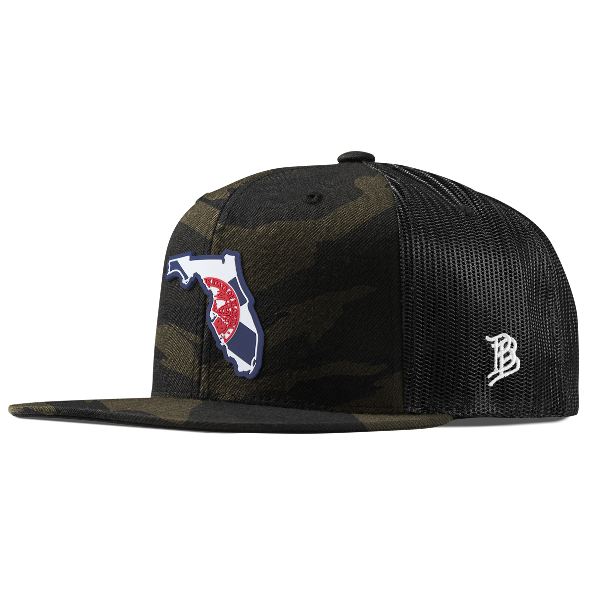 Florida Patriot Series Flat Trucker Midnight Camo