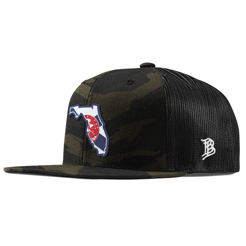 Florida Patriot Series Flat Trucker Midnight Camo