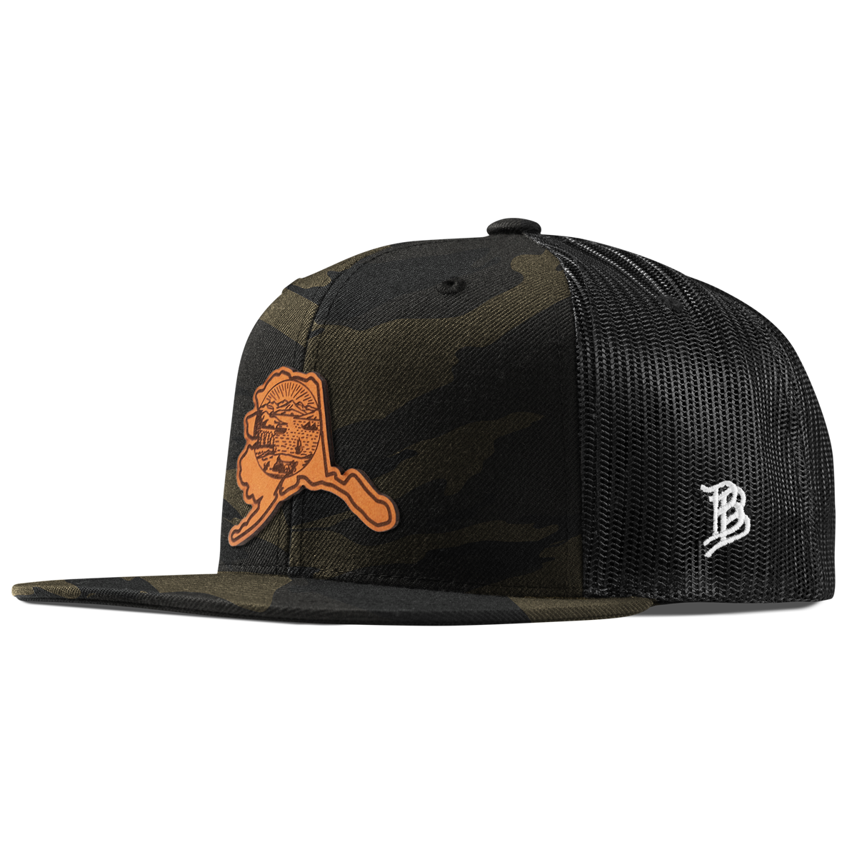 Alaska 49 Flat Trucker Midnight Camo