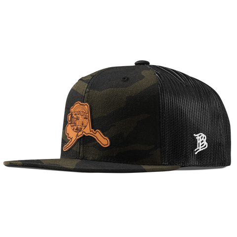 Alaska 49 Flat Trucker Midnight Camo