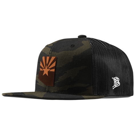 Arizona 48 Flat Trucker Midnight Camo