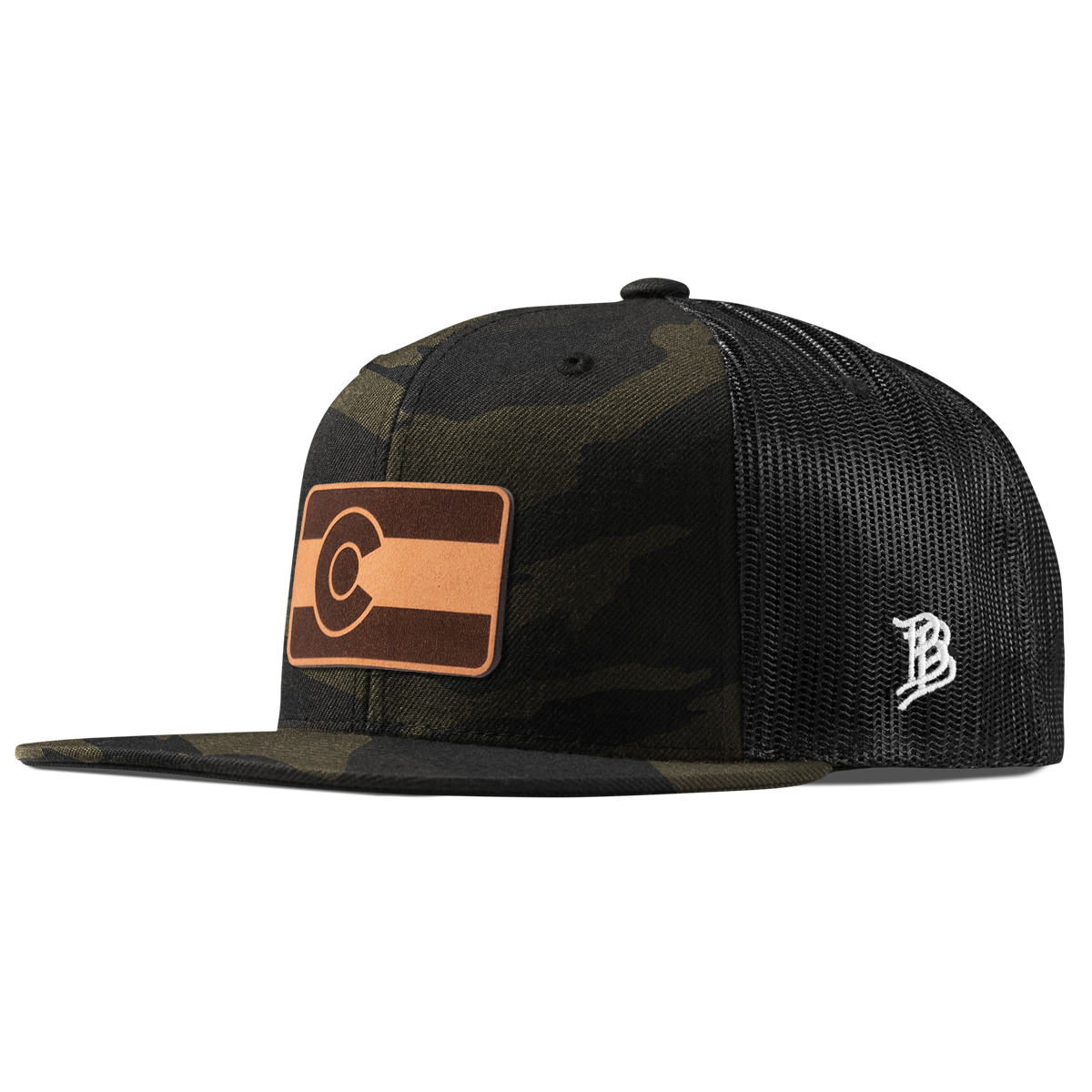 Colorado 38 Flat Trucker Midnight Camo