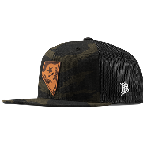 Nevada 36 Flat Trucker Midnight Camo