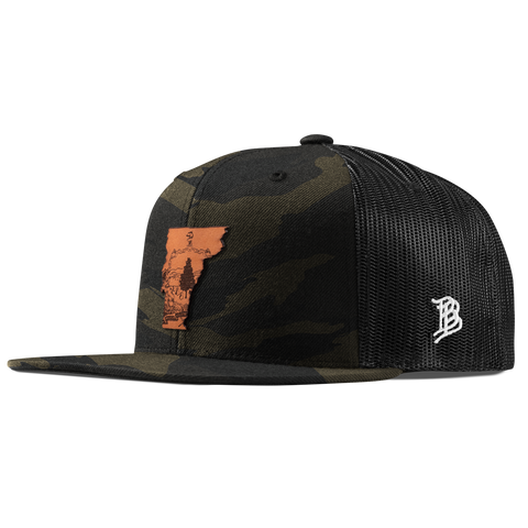 Vermont 14 Flat Trucker Midnight Camo