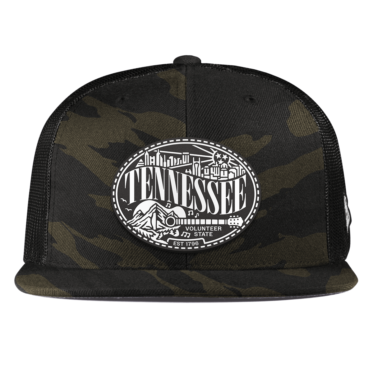 Tennessee Traveler Flat Trucker Midnight Camo