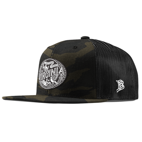 Virginia Traveler Flat Trucker Midnight Camo