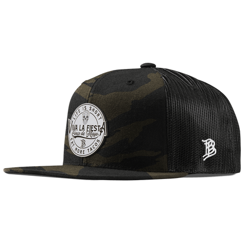 Branded Fiesta Flat Trucker Midnightcamo 