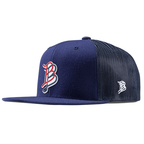 BB Golf USA Flat Trucker Navy 