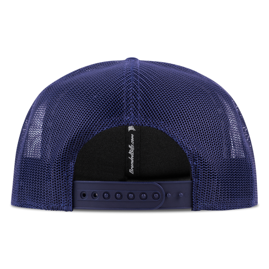 Mississippi Patriot Series Flat Trucker Back Navy 
